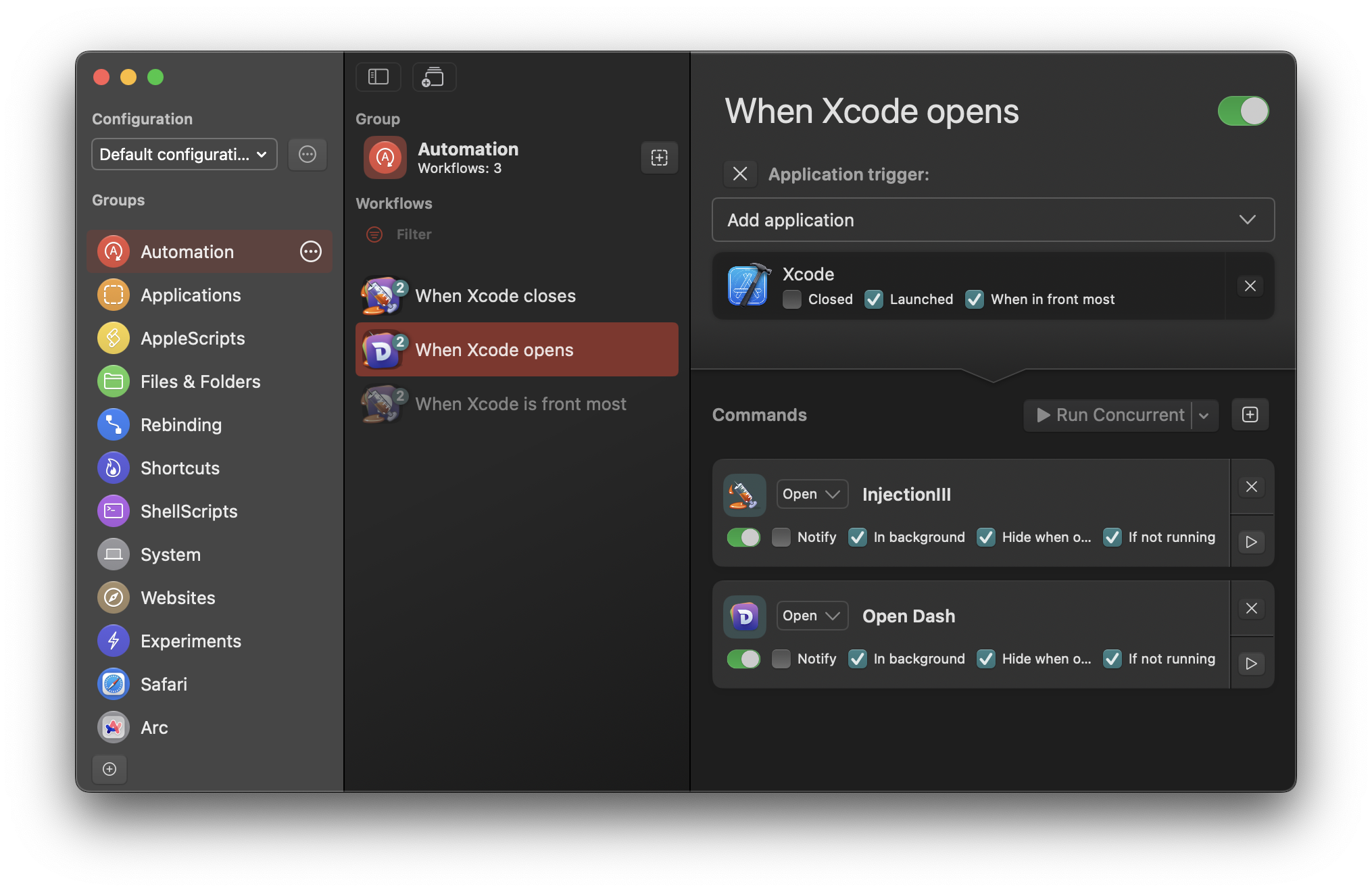 自动化工作流示意图