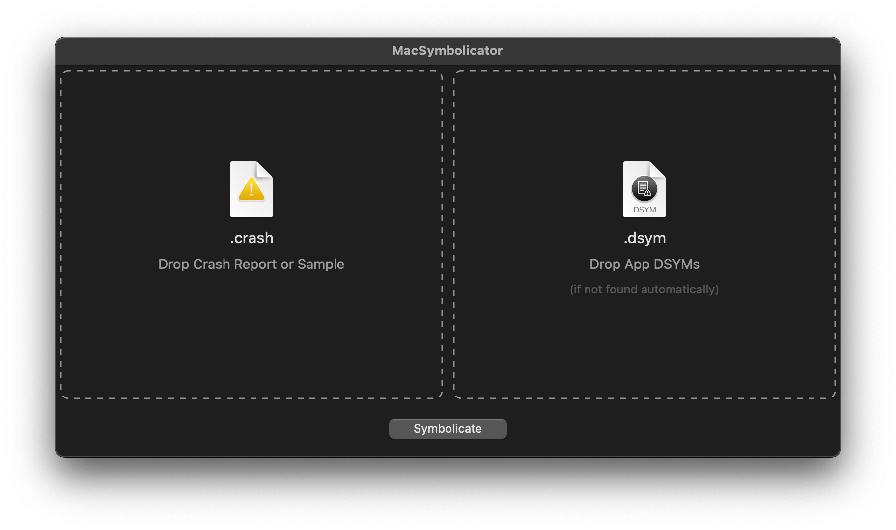 MacSymbolicator 应用界面截图