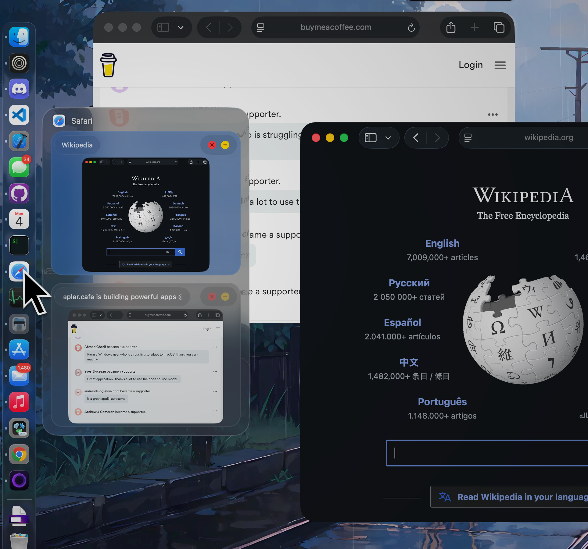 DockDoor 主界面截图